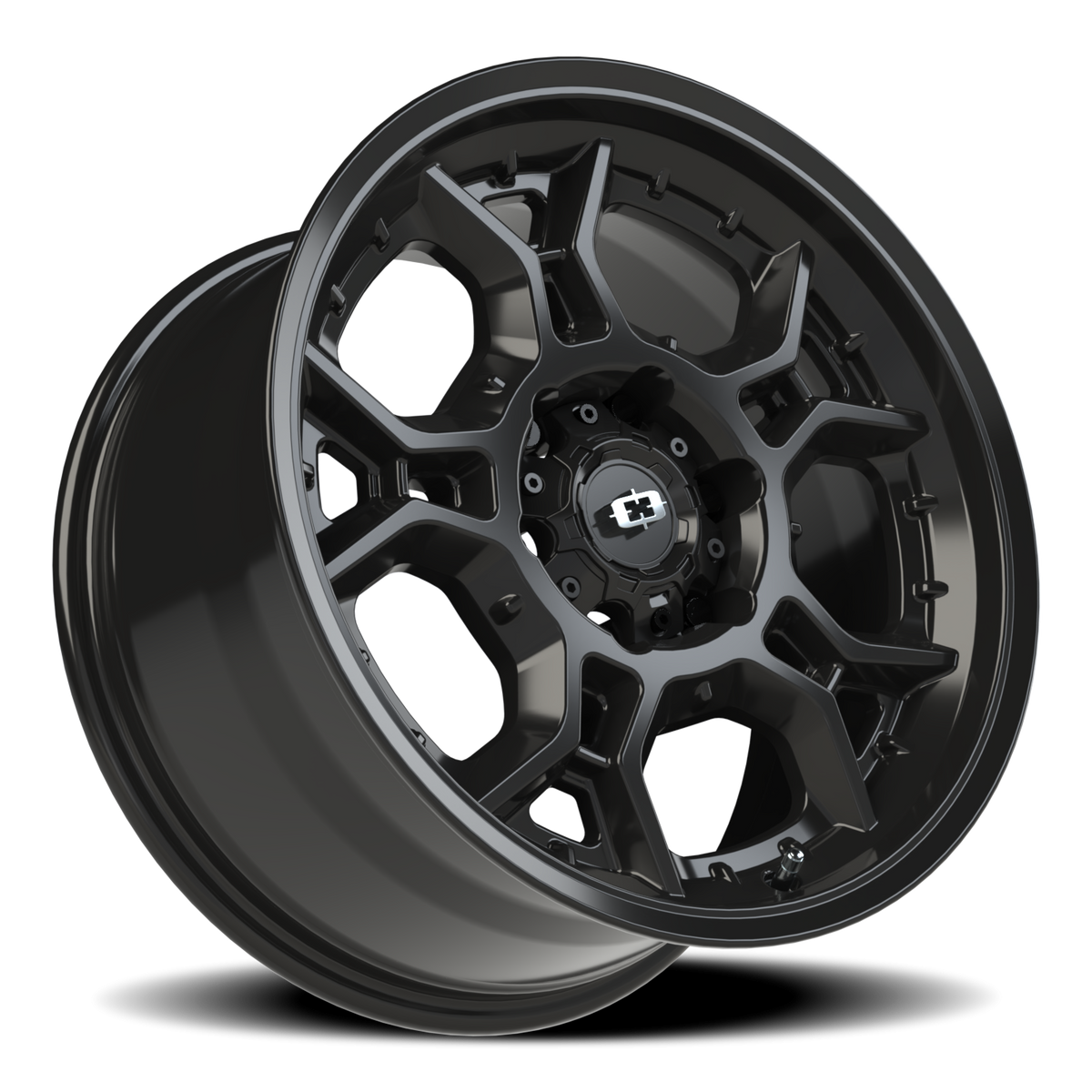 Vision Wheel 315 Gloss Black 18x9 +18 6x139.7mm 106.2mm - Wheelwiz