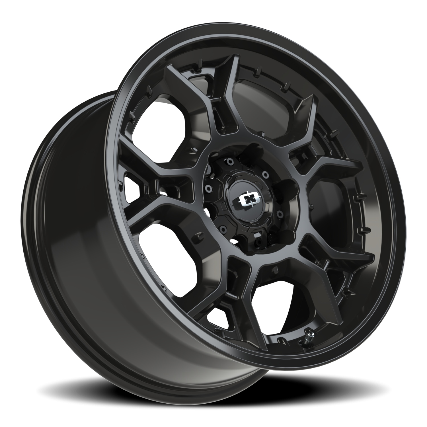 Vision Wheel 315 Gloss Black 18x9 +18 6x139.7mm 106.2mm - Wheelwiz