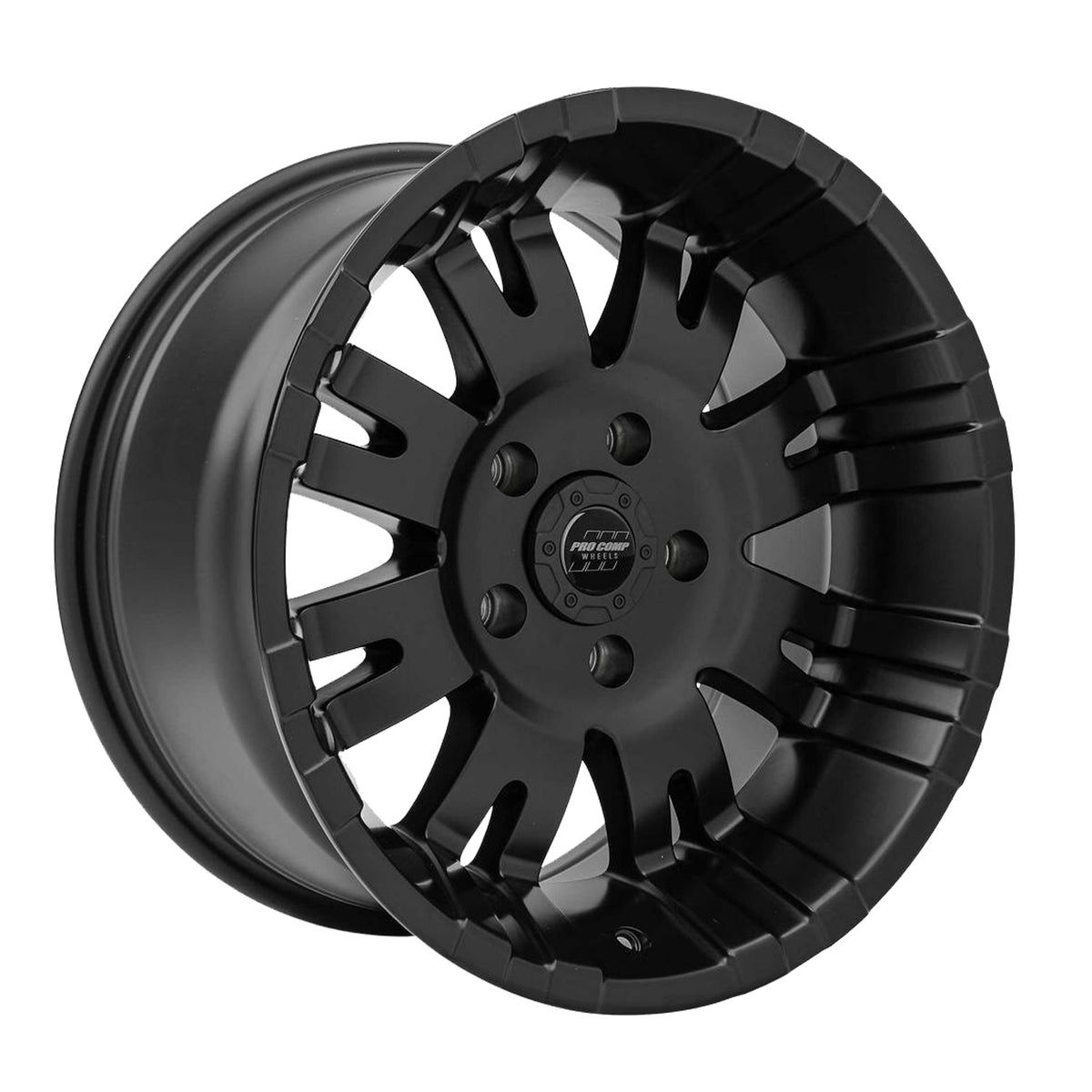 Pro Comp Series 01 Raven Satin Black 17x9 -6 5x139.7mm 108mm - Wheelwiz