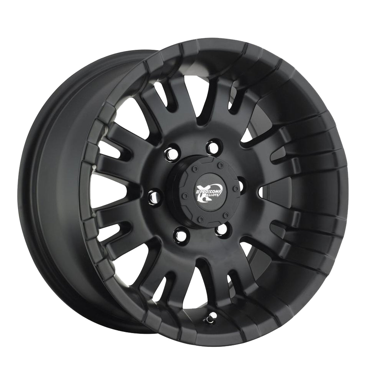 Pro Comp Series 01 Raven Satin Black 17x9 -6 6x139.7mm 108mm - Wheelwiz