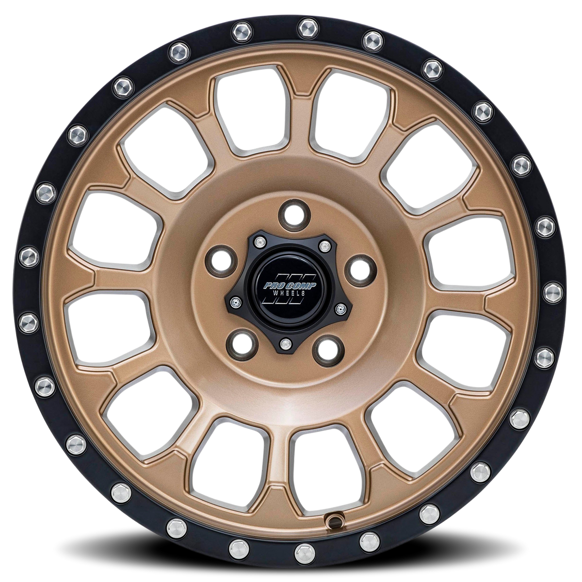 Pro Comp Series 34 Rockwell Matte Bronze 17x8.5 0 5x127mm 71.5mm - Wheelwiz