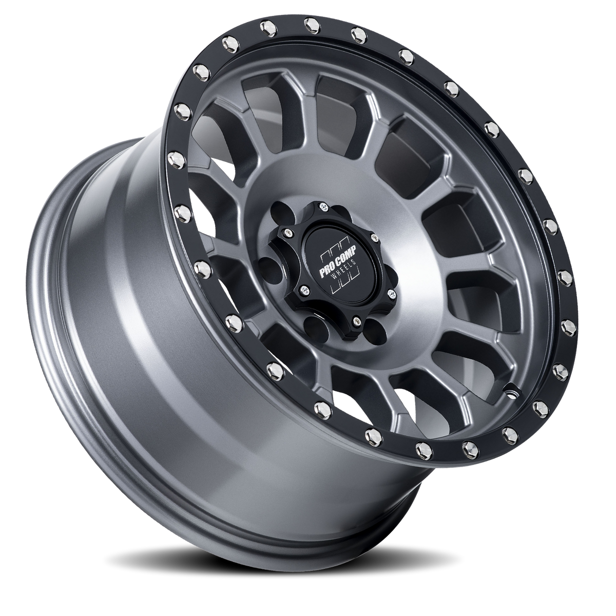 Pro Comp Series 34 Rockwell Graphite 17x8.5 0 6x135mm 87.1mm - Wheelwiz