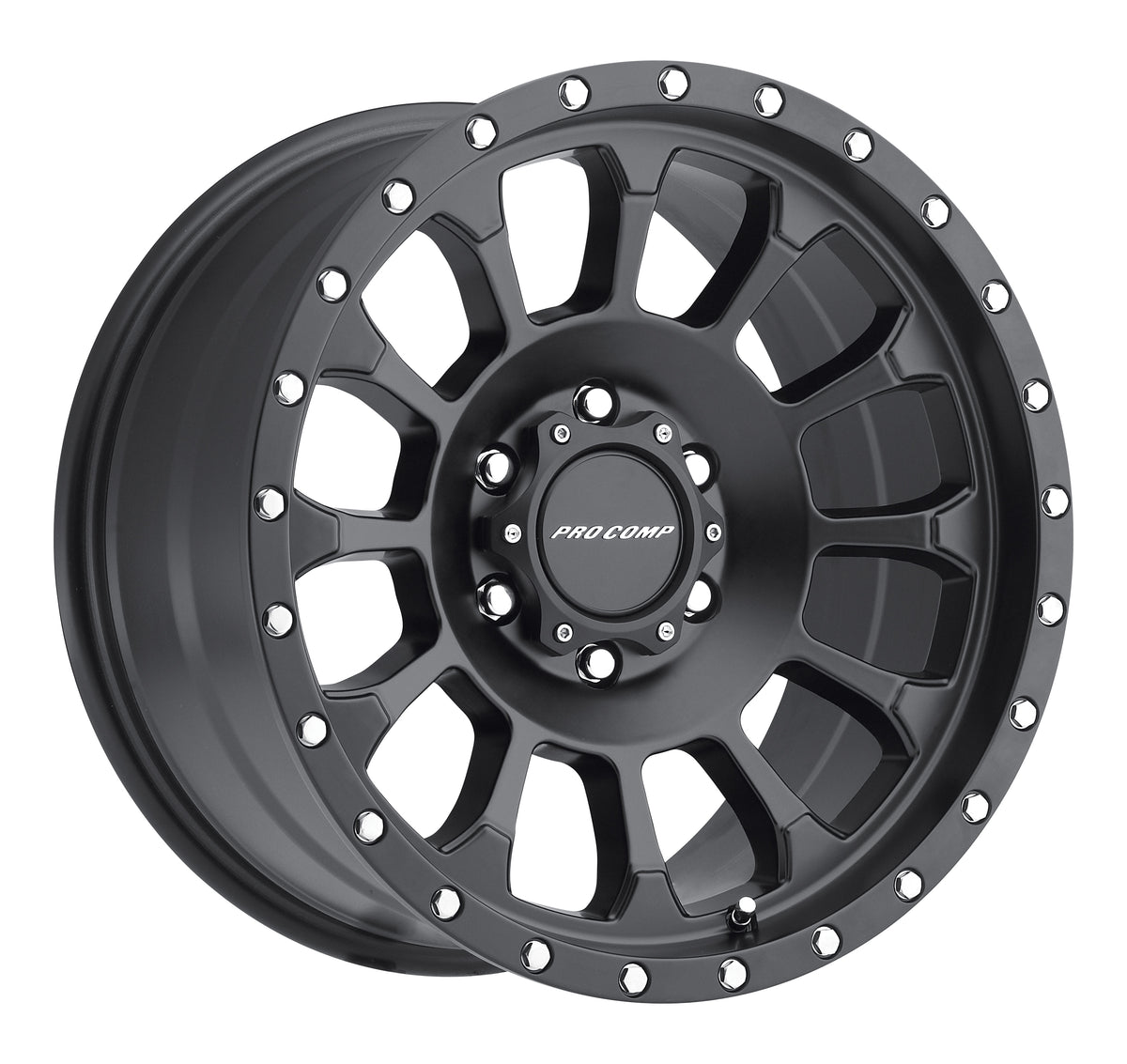 Pro Comp Series 34 Rockwell Satin Black 20x9 -12 6x135mm 87.1mm - Wheelwiz