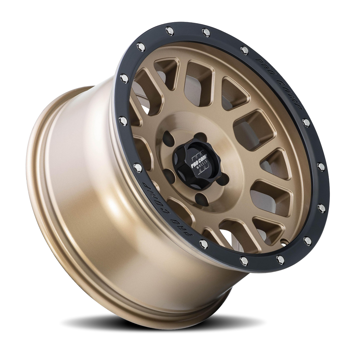 Pro Comp Series 40 Vertigo Matte Bronze 17x9 -6 5x127mm 83.06mm - Wheelwiz
