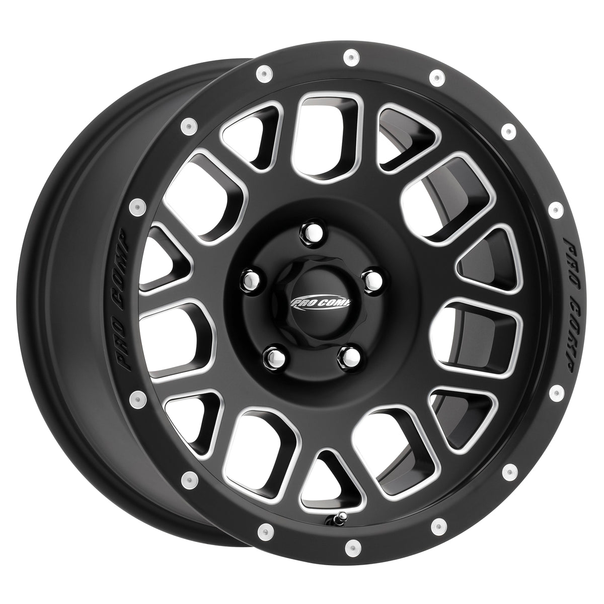 Pro Comp Series 40 Vertigo Satin Black 18x9 0 6x139.7mm 108mm - Wheelwiz