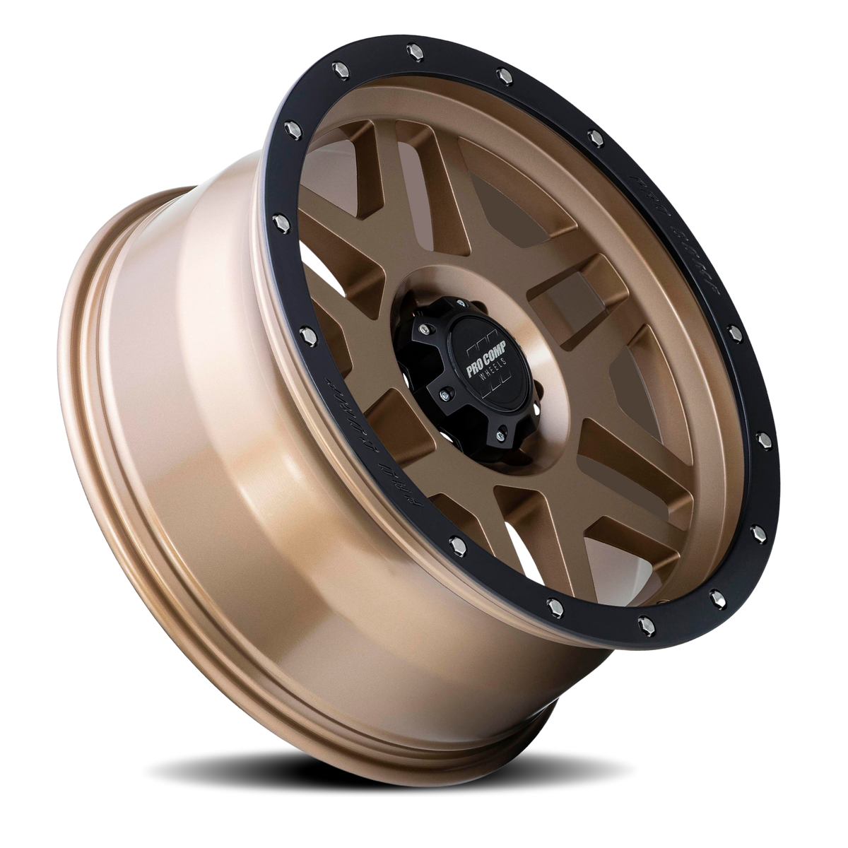 Pro Comp Series 41 Phaser Matte Bronze 20x9 -12 6x139.7mm 108mm - Wheelwiz