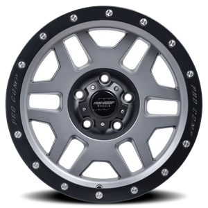 Pro Comp Series 41 Phaser Graphite 17x9 -6 5x127mm 83.1mm - Wheelwiz