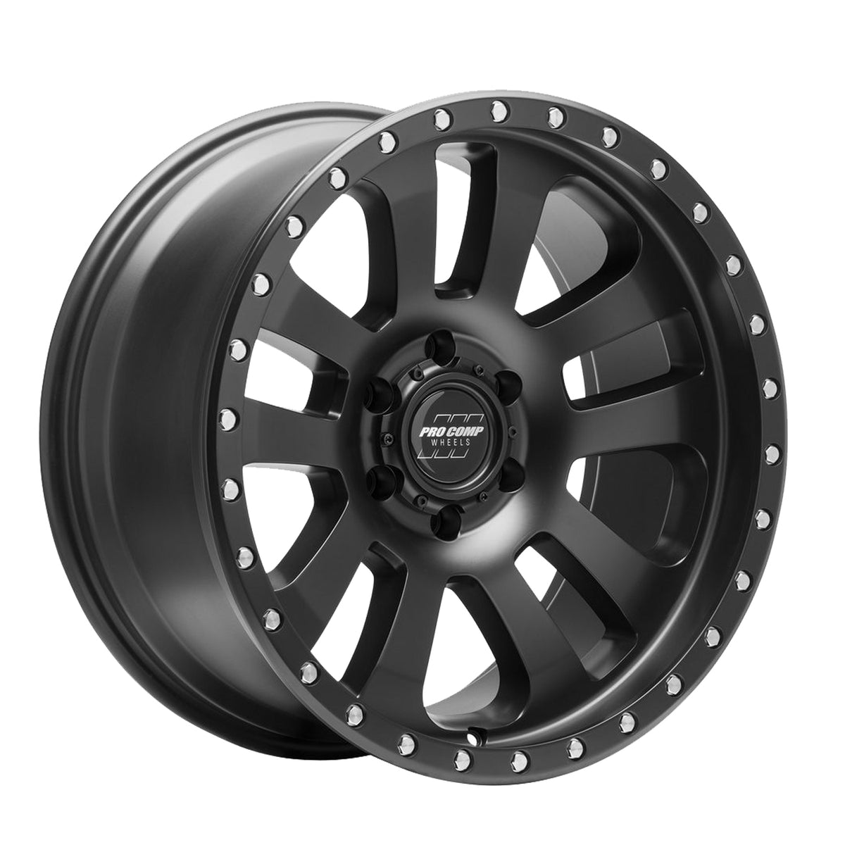 Pro Comp Series 46 Prodigy Satin Black 17x9 -6 6x139.7mm 108mm - Wheelwiz