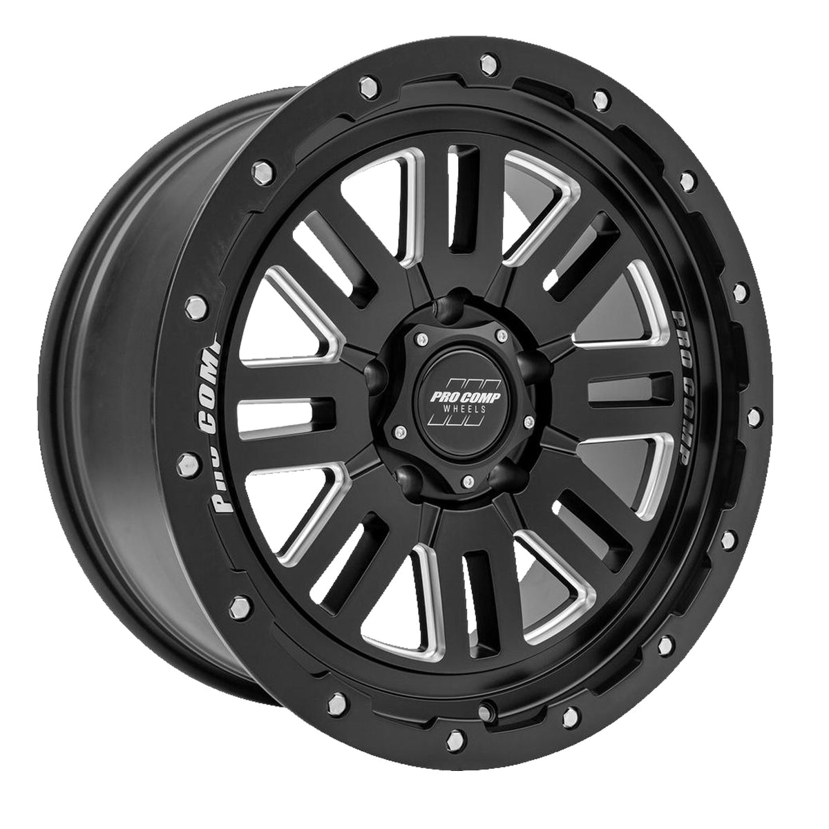 Pro Comp Series 61 Cognos Satin Black 18x9 0 5x150mm 110mm - Wheelwiz