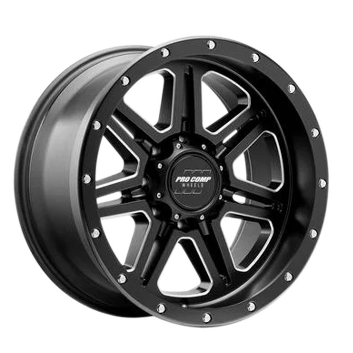 Pro Comp Series 62 Apex Satin Black 20x10 -18 6x135mm 87mm - Wheelwiz