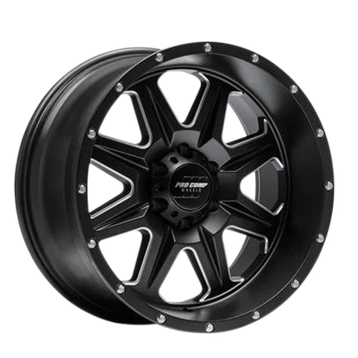 Pro Comp Series 63 Recon Satin Black 20x10 -18 8x180mm 125.2mm - Wheelwiz