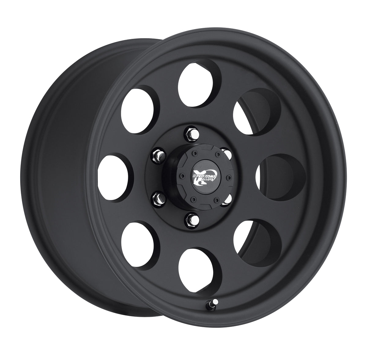 Pro Comp Series 69 Vintage Flat Black 17x9 -6 6x139.7mm 108mm - Wheelwiz