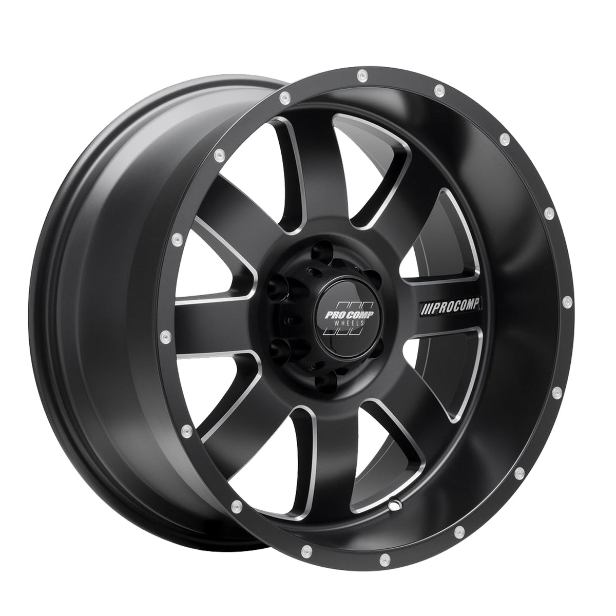 Pro Comp Series 73 Trilogy Satin Black 20x10 -18 6x139.7mm 108mm - Wheelwiz
