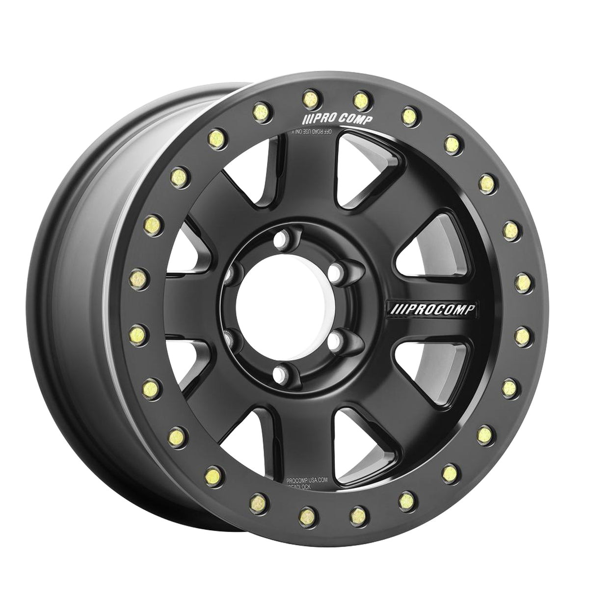 Pro Comp Series 75 Trilogy Satin Black 17x9 -6 6x135mm 87mm - Wheelwiz