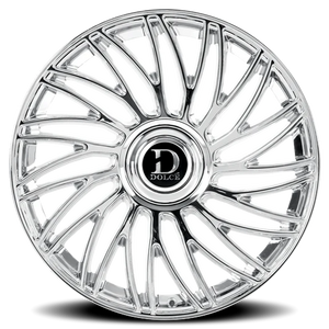 Dolce Luxury Sesto Chrome 24x10 +25 6x135|6x139.7mm 106.2mm