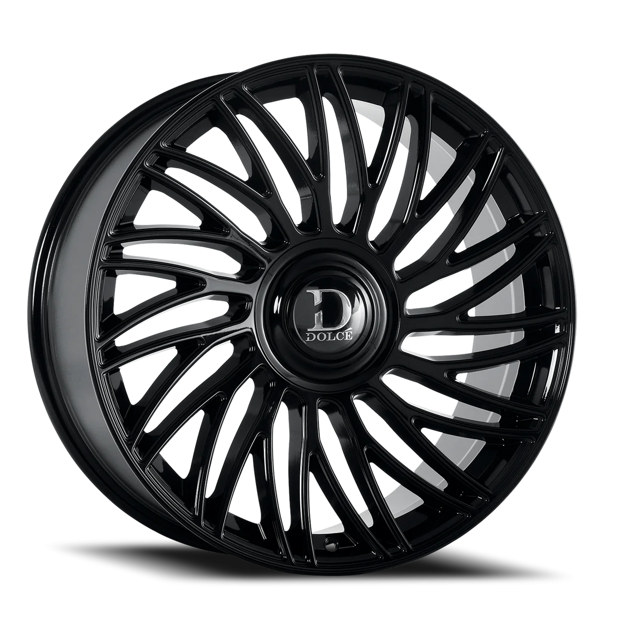 Dolce Luxury Sesto Gloss Black 24x10 +25 6x135|6x139.7mm 106.2mm