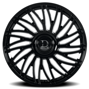 Dolce Luxury Sesto Gloss Black 24x10 +25 6x139.7mm 66.6mm