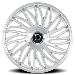 Dolce Luxury Sesto Gloss Silver W/ Brushed Face 24x10 +25 6x135|6x139.7mm 106.2mm