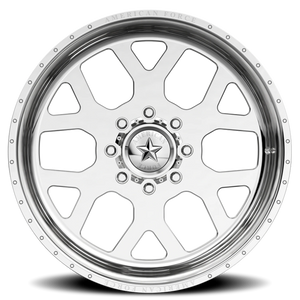 American Force 98 Shield SS Polished 22x10 -25 6x139.7mm 106mm - Wheelwiz