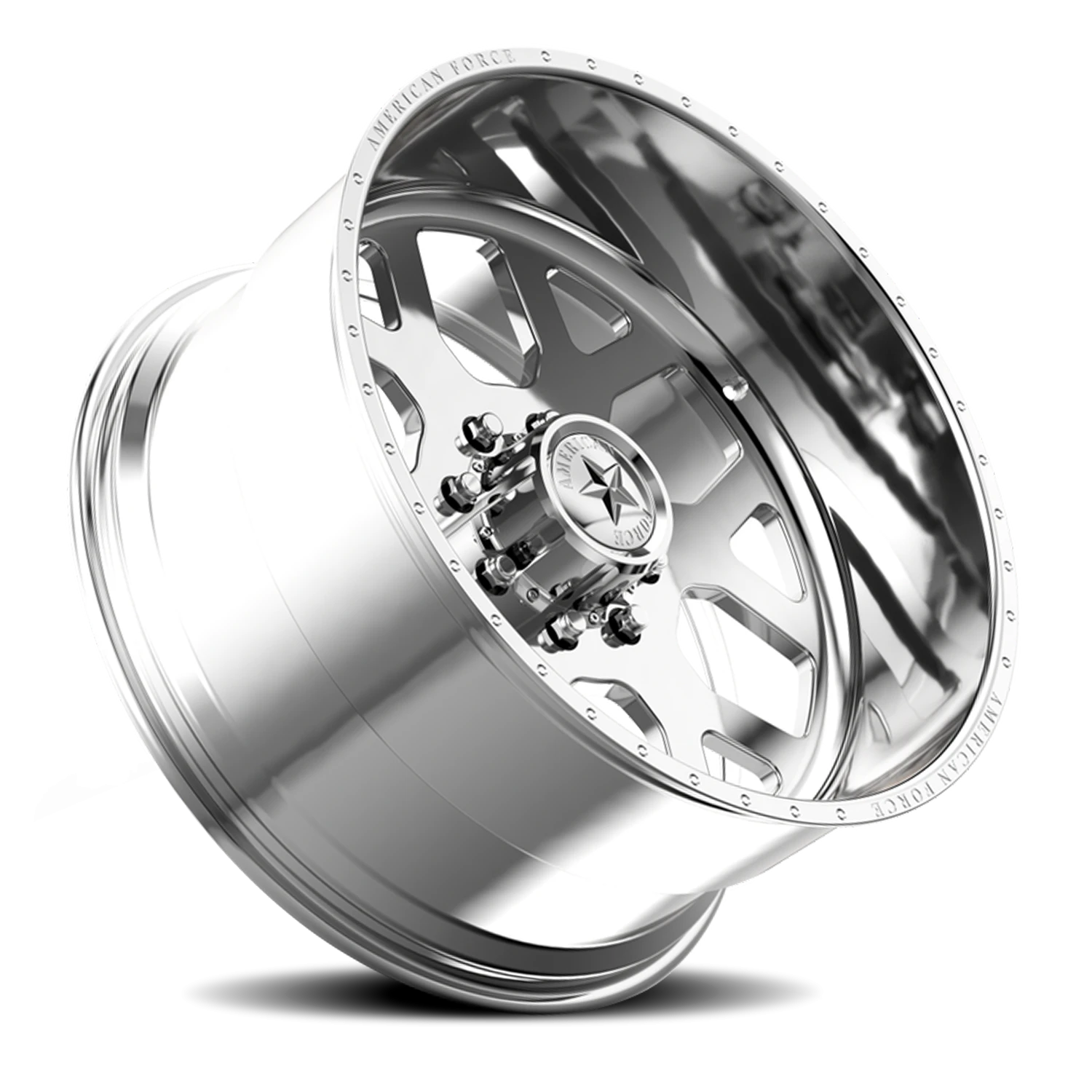 American Force 98 Shield SS Polished 26x16 -101 8x165.1mm 117mm - Wheelwiz