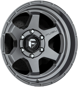 Fuel Offroad D665 SHOK Matte Anthracite 17x9 -12 6x139.7mm 106.1mm