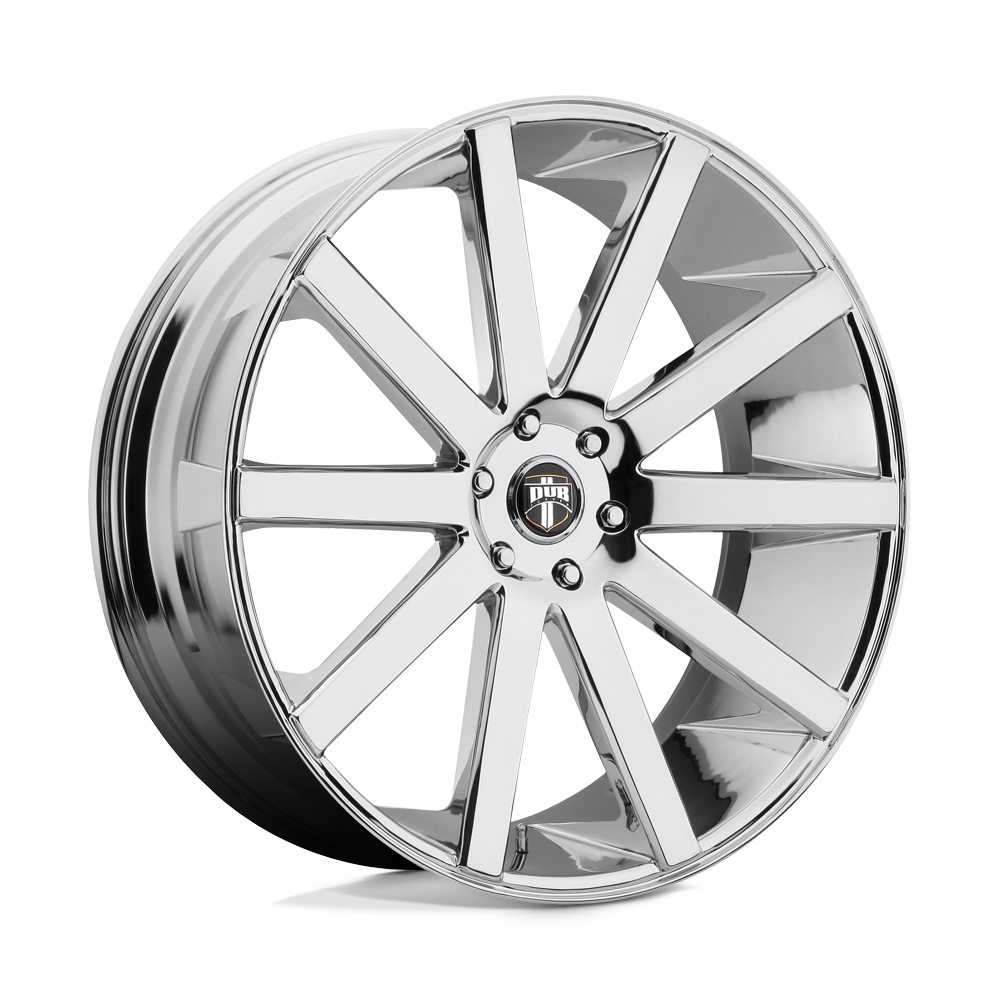 DUB S120 SHOT CALLA Chrome Plated 22x9.5 +30 6x139.7mm 78.1mm - WheelWiz