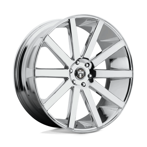 DUB S120 SHOT CALLA Chrome Plated 22x9 +38 5x114.3mm 72.6mm - WheelWiz