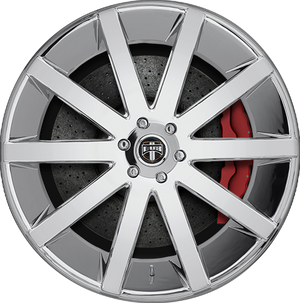 DUB S120 SHOT CALLA Chrome Plated 26x10 +20 6x139.7mm 106.1mm