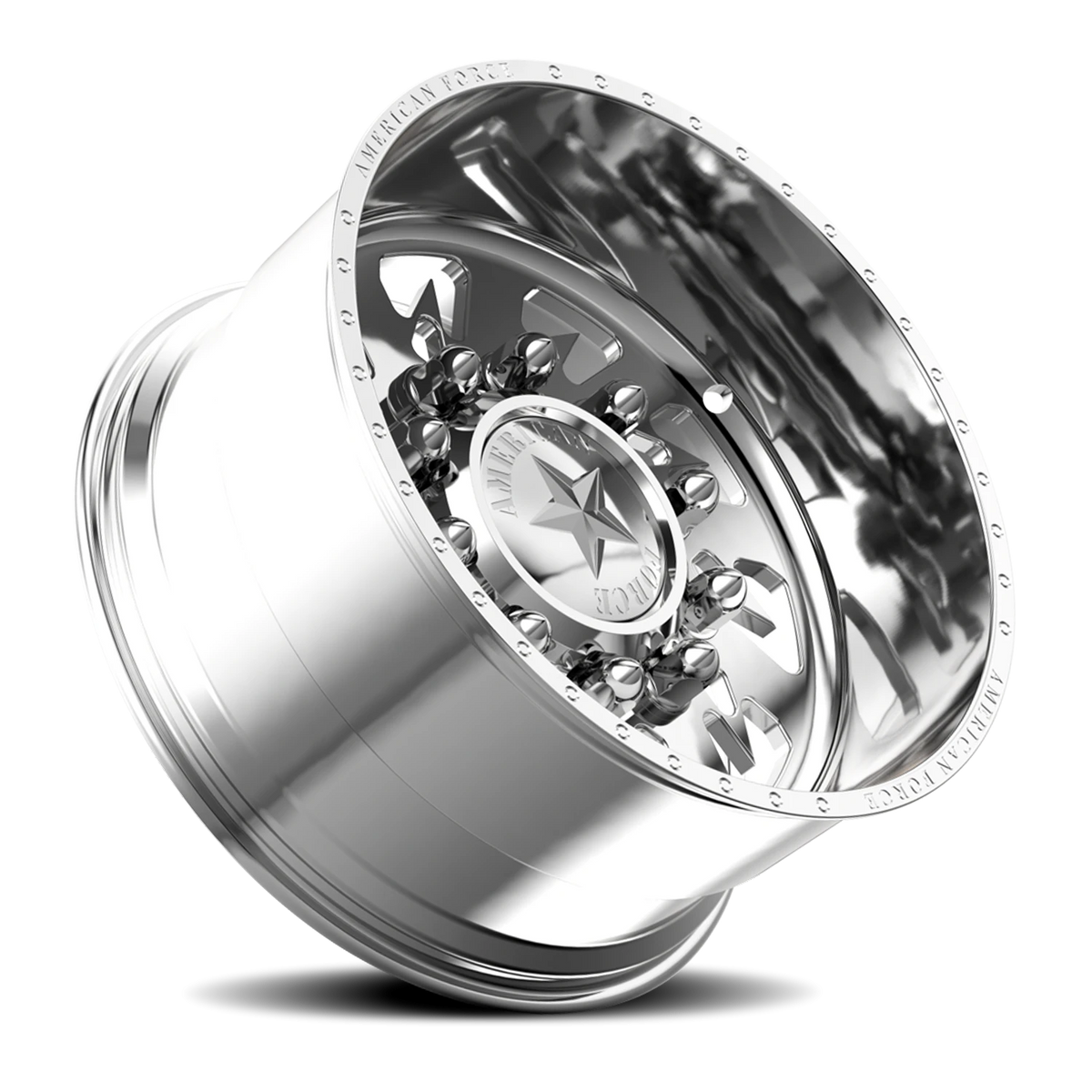 American Force 6G14 Sideways SD Polished 24x16 -101 8x165.1mm 117mm - Wheelwiz