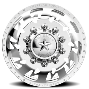 American Force G14 Sideways DRW Polished 22.5x8.25 +169 8x200mm 142mm - Wheelwiz