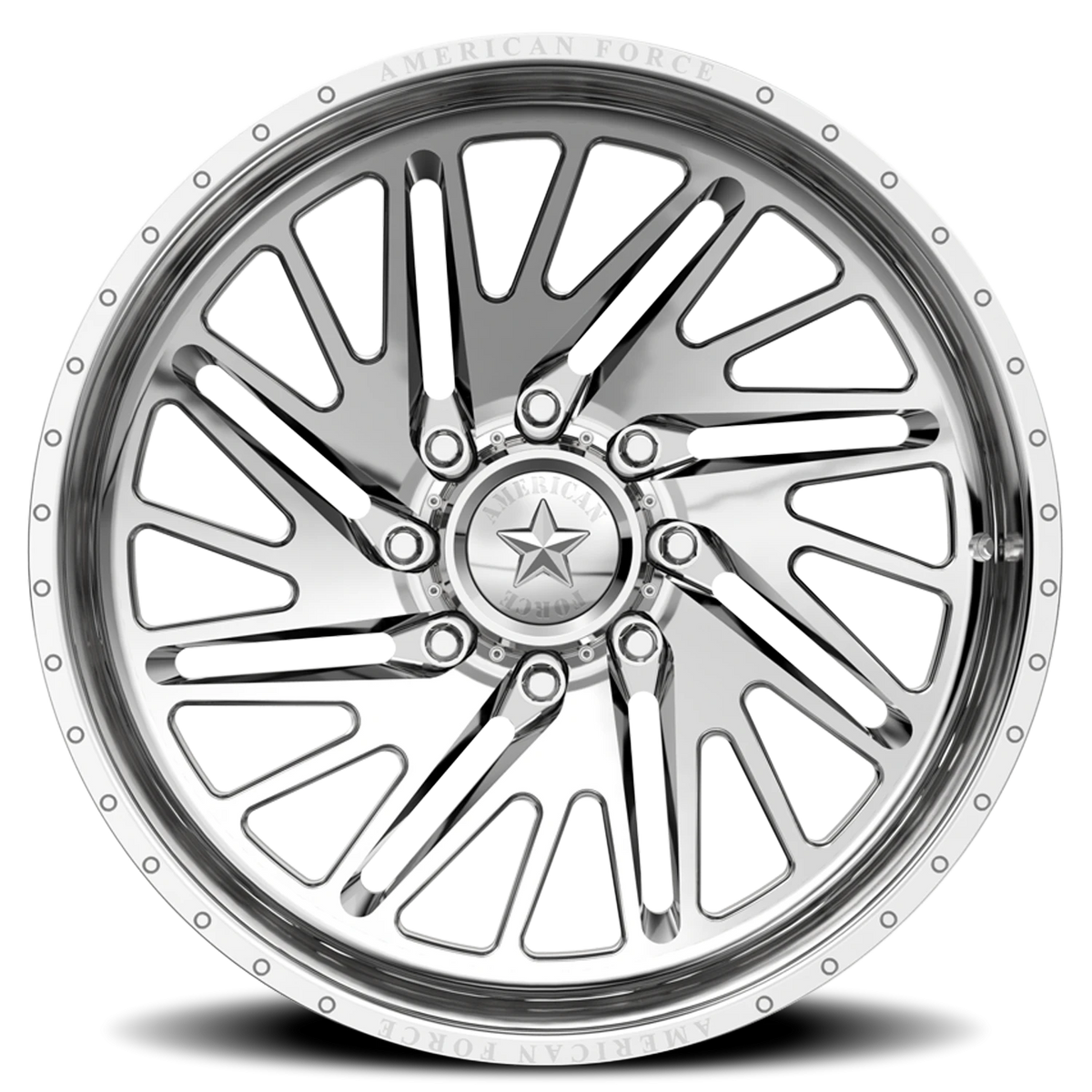 American Force CKH12 Sidewinder CC Polished 30x16 -112 6x139.7mm 100.5mm - Wheelwiz