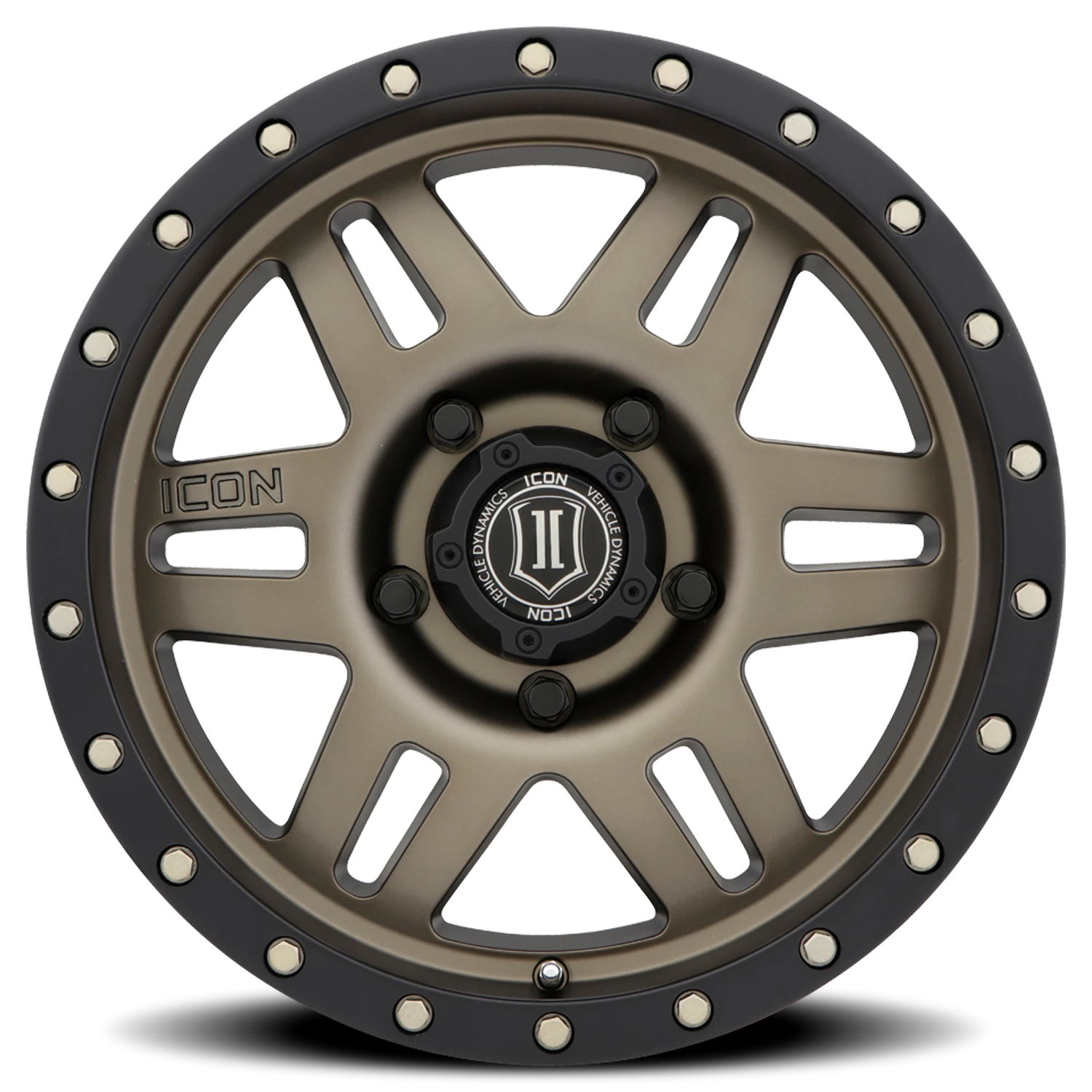 Icon Alloys Six Speed Bronze 17x8.5 -6 5x127mm 94mm