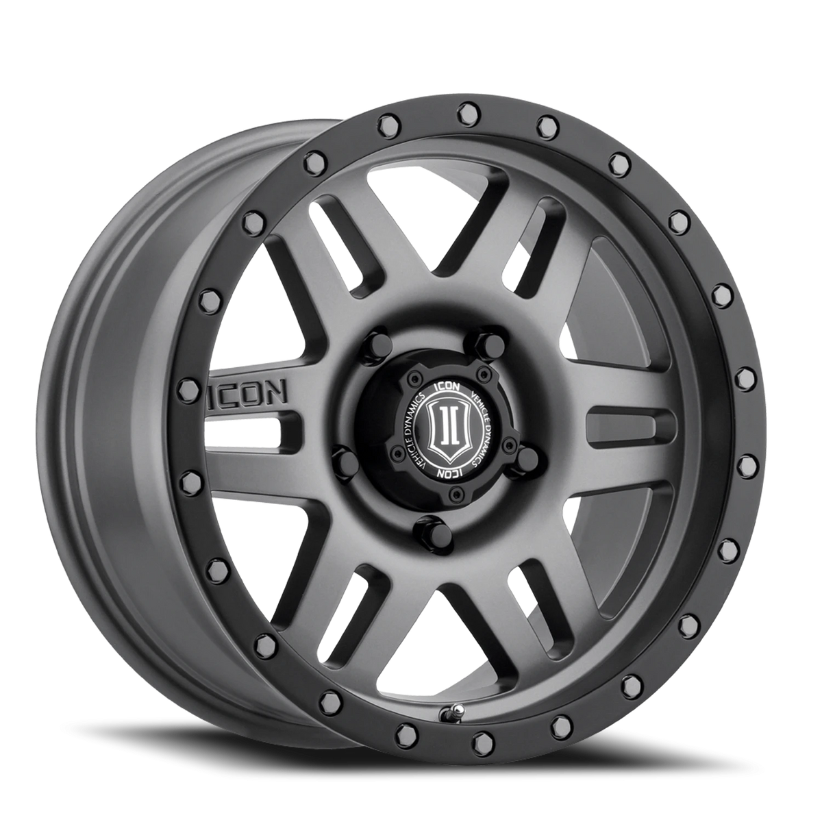 Icon Alloys Six Speed Titanium 17x8.5 +25 5x150mm 117mm