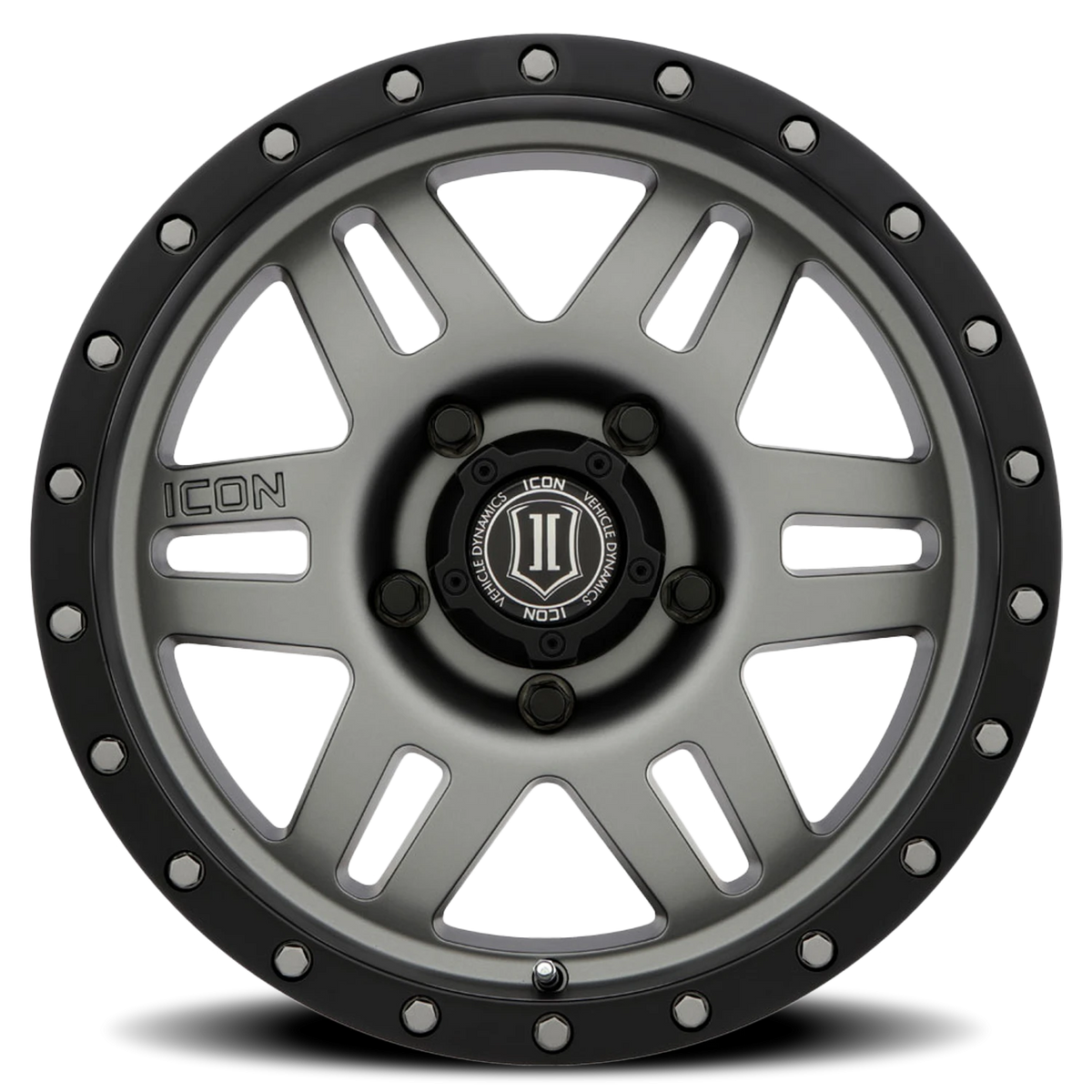 Icon Alloys Six Speed Titanium 17x8.5 -6 5x127mm 94mm