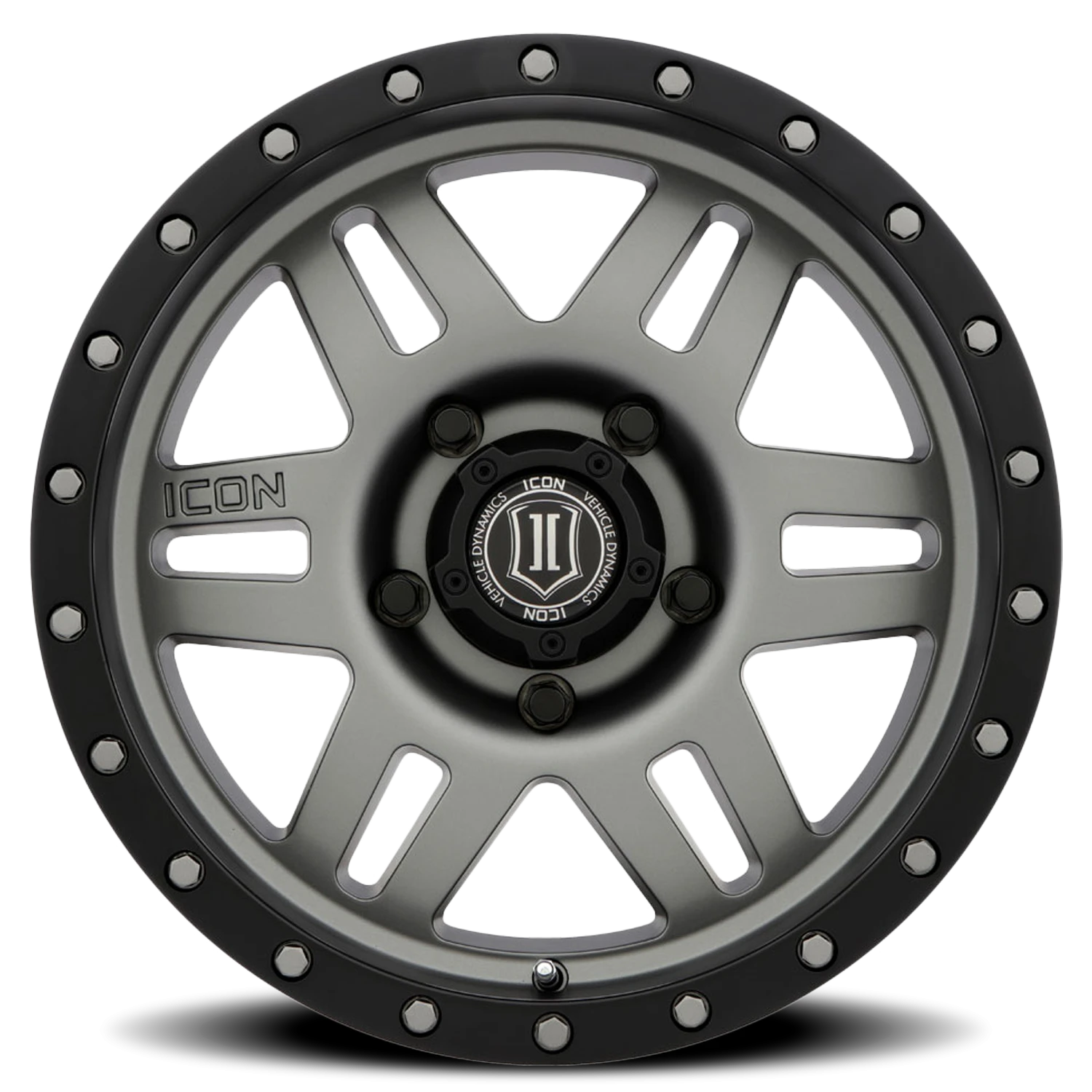 Icon Alloys Six Speed Titanium 17x8.5 -6 5x127mm 94mm