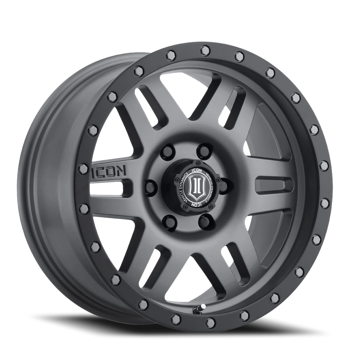 Icon Alloys Six Speed Titanium 17x8.5 +6 6x135mm 94mm