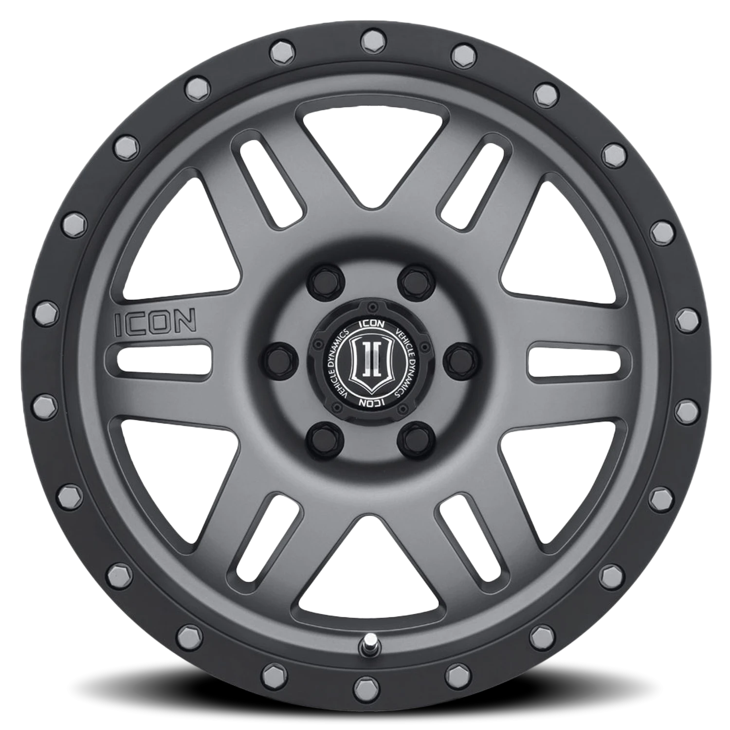 Icon Alloys Six Speed Titanium 17x8.5 0 6x139.7mm 108mm