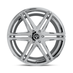 DUB S122 SKILLZ Chrome Plated 22x9.5 +30 6x139.7mm 78.1mm - Wheelwiz