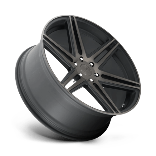 DUB S123 SKILLZ Matte Black Double Dark Tint 22x9.5 +30 6x135mm 87.1mm - Wheelwiz
