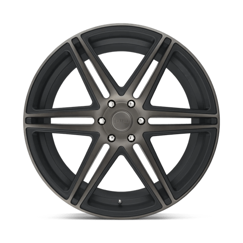 DUB S123 SKILLZ Matte Black Double Dark Tint 22x9.5 +30 6x135mm 87.1mm - Wheelwiz