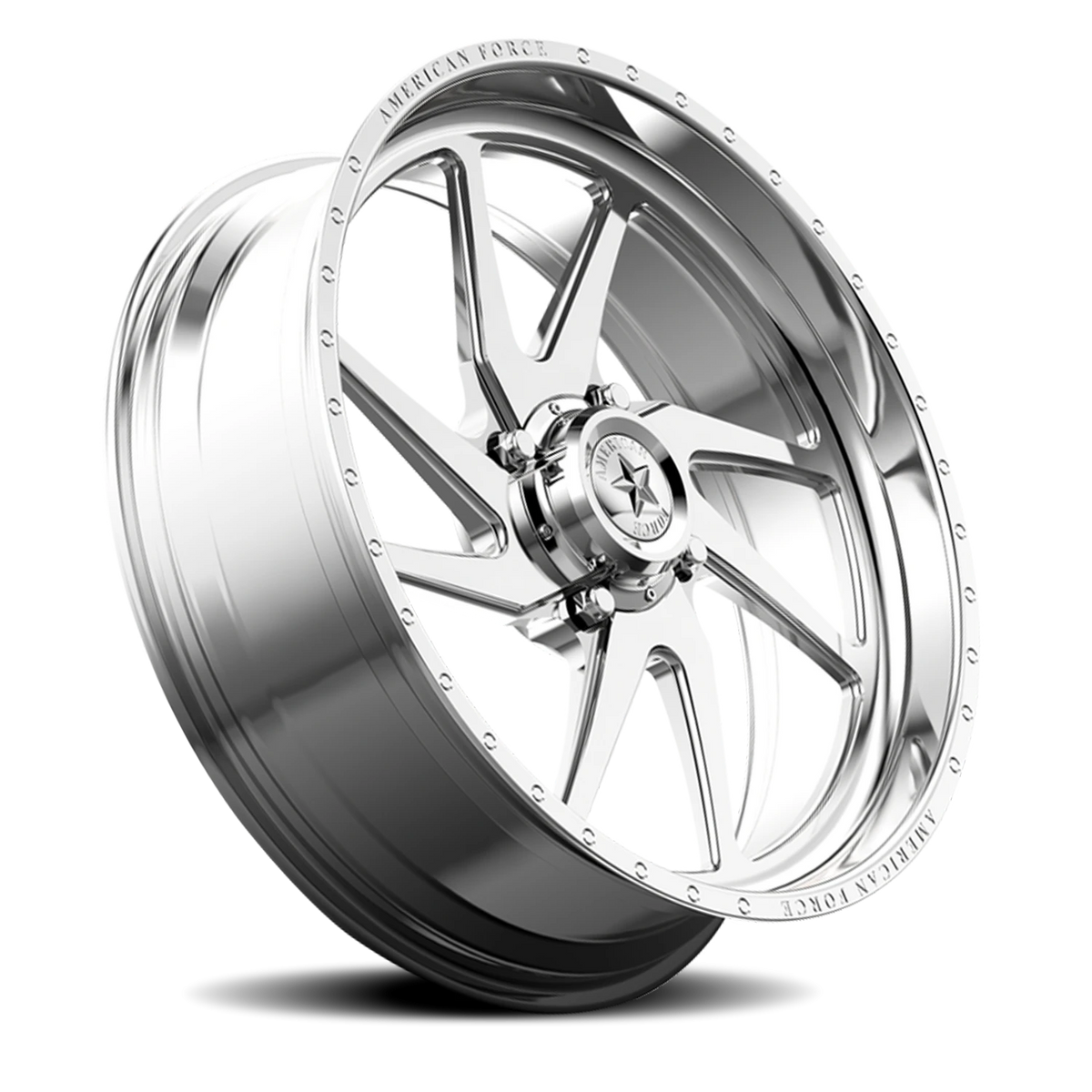 American Force K02 Sonic UTV Polished 24x7 0 4x137mm 172mm - Wheelwiz