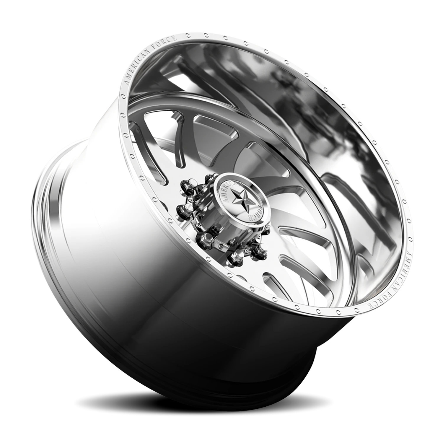 American Force H31 Spirit SS Polished 22x10 -25 5x114.3mm 70.5mm - Wheelwiz