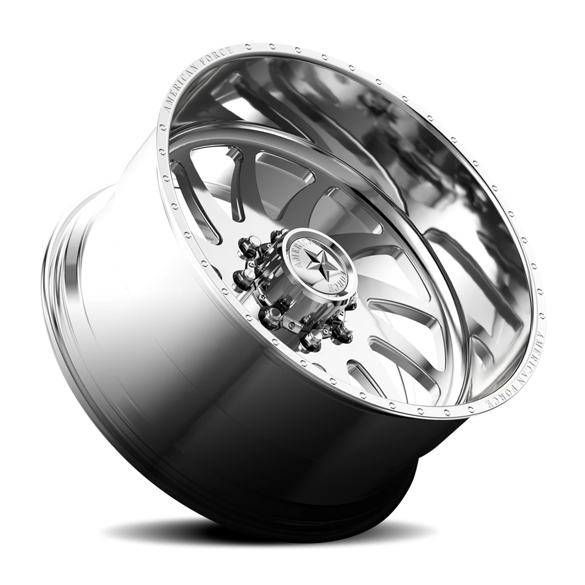 American Force H31 Spirit SS Polished 24x12 -40 8x165.1mm 122mm - Wheelwiz