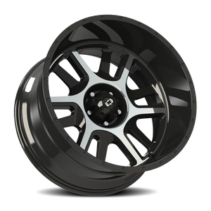 Vision Wheel 419 Gloss Black Machined Face 18x9 +18 5x114.3mm 83mm - Wheelwiz