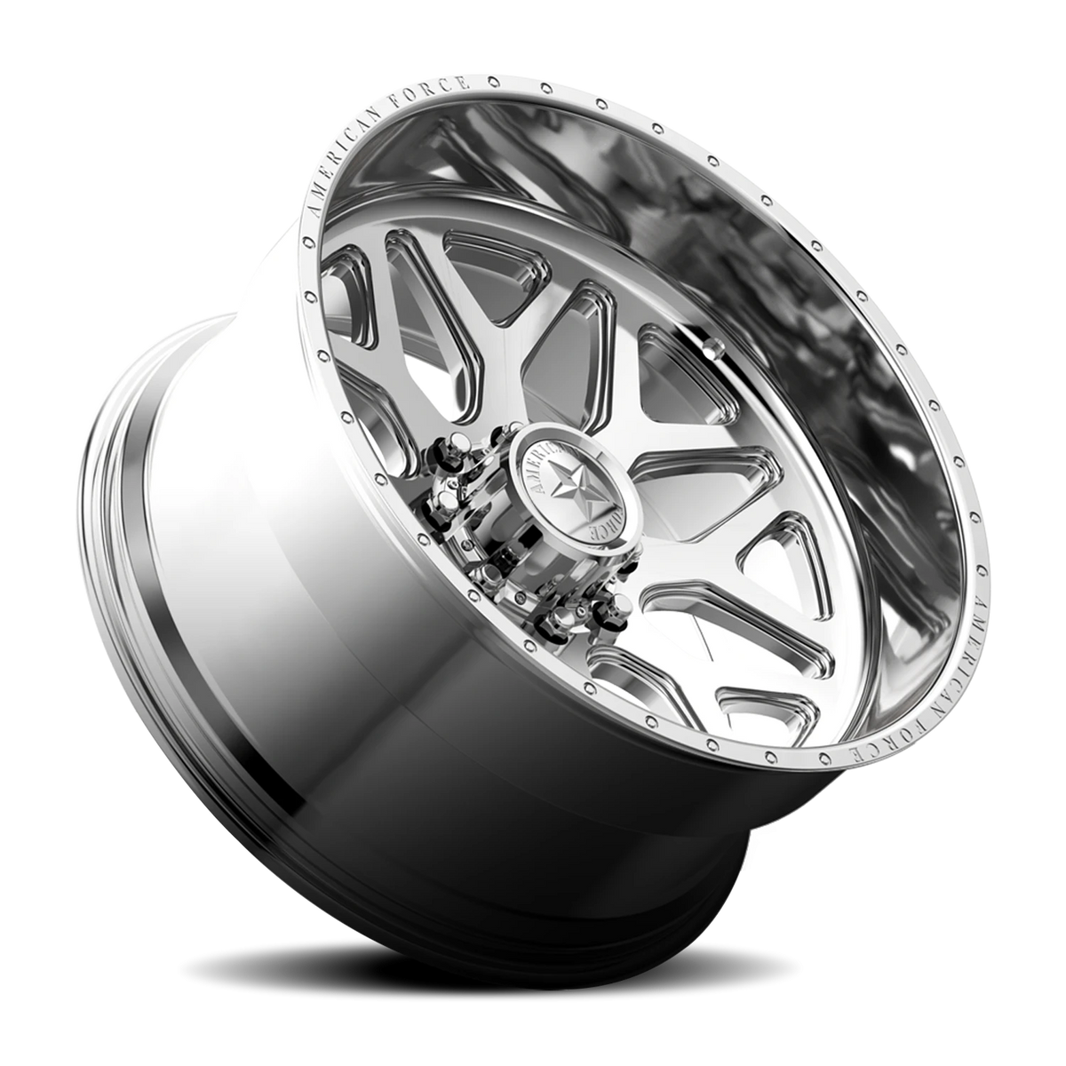 American Force CK08 Sprint CC Polished 22x12 -55 5x150mm 110mm - Wheelwiz