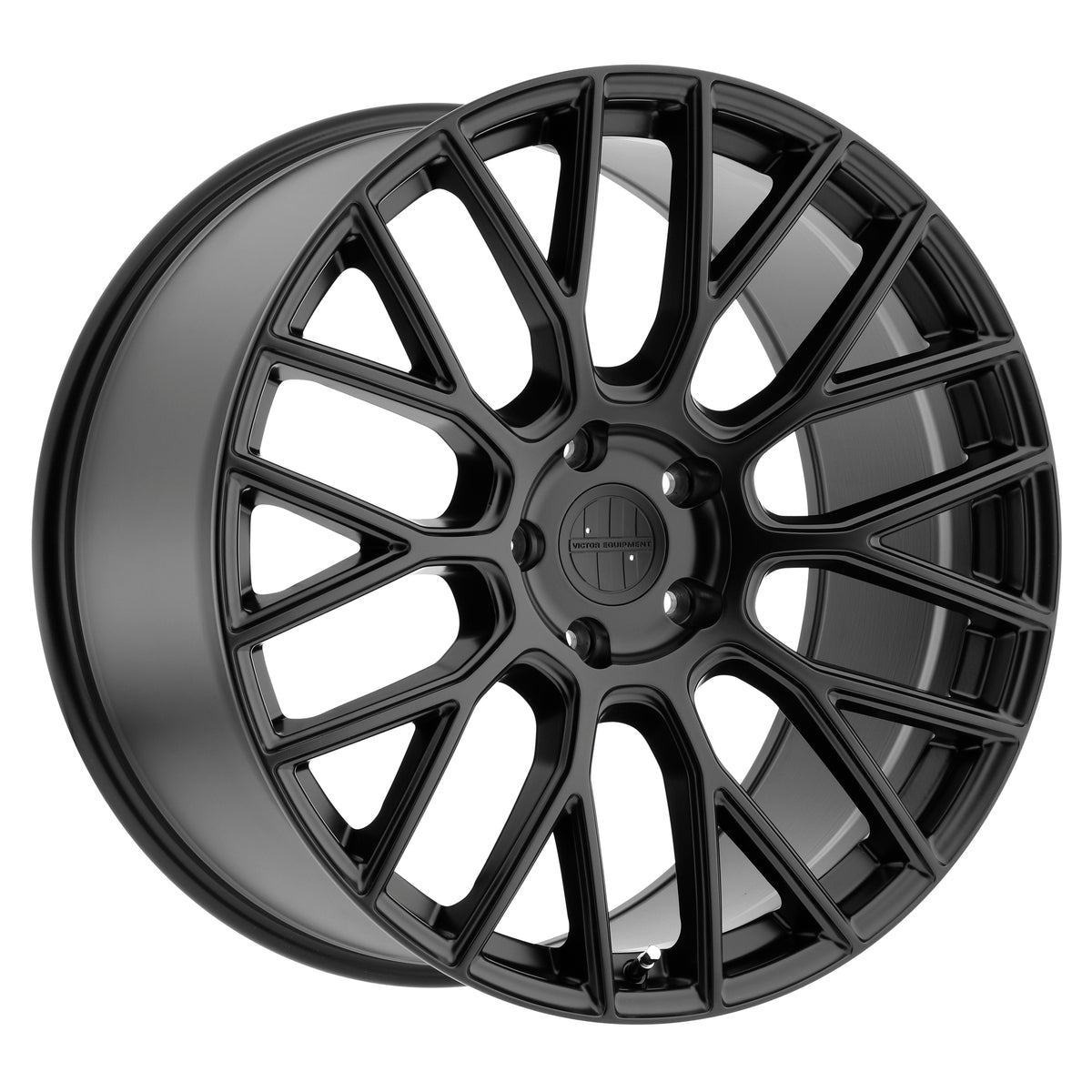 Victor Equipment STABIL Matte Black 22x10.5 +22 5x112mm 66.6mm - Wheelwiz