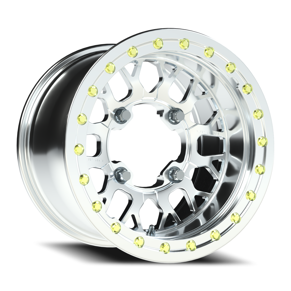 Vision Wheel 346 Polished 15x7 +38 4x156mm 131.5mm - Wheelwiz