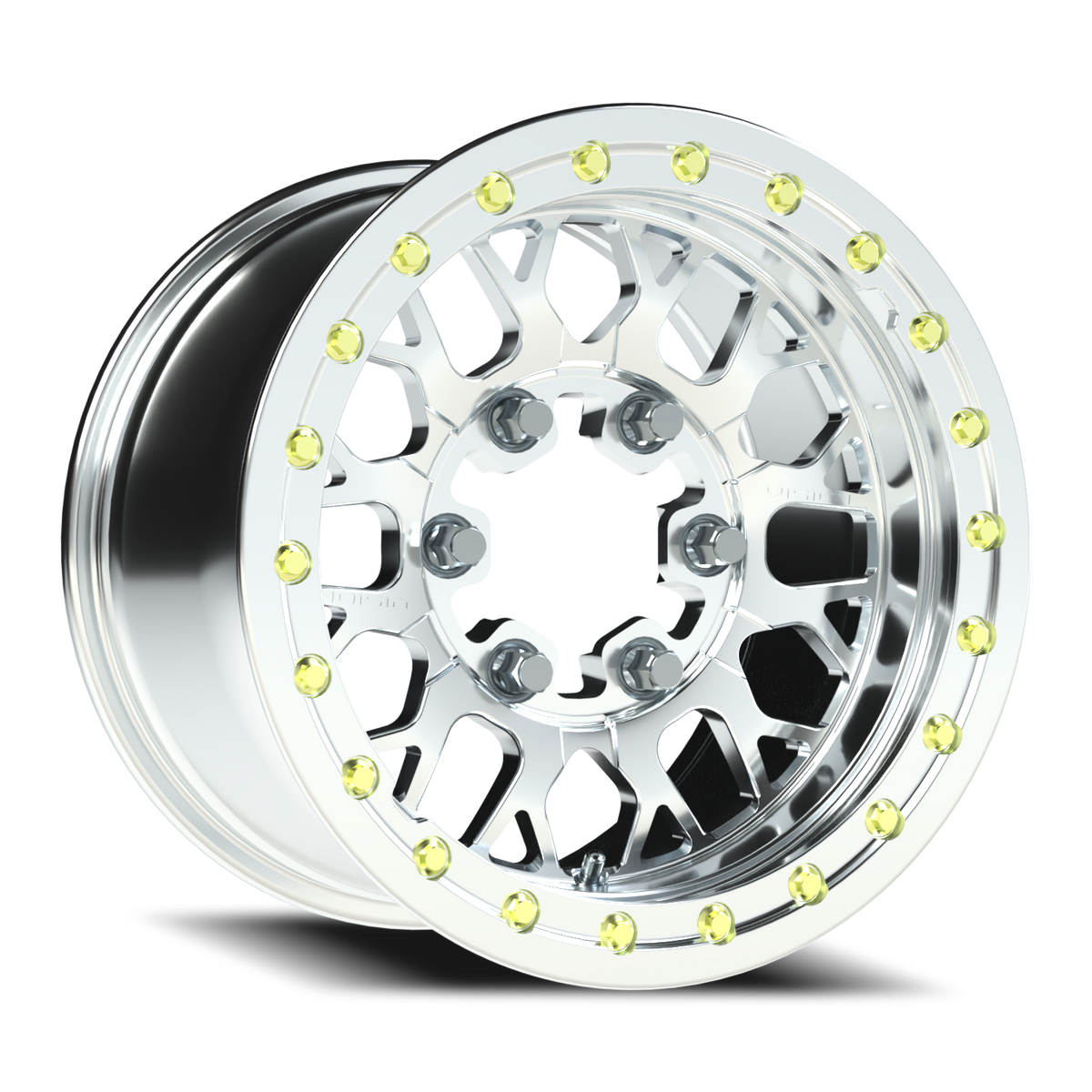 Vision Wheel 346 Polished 15x10 +25 6x139.7mm 110mm - Wheelwiz
