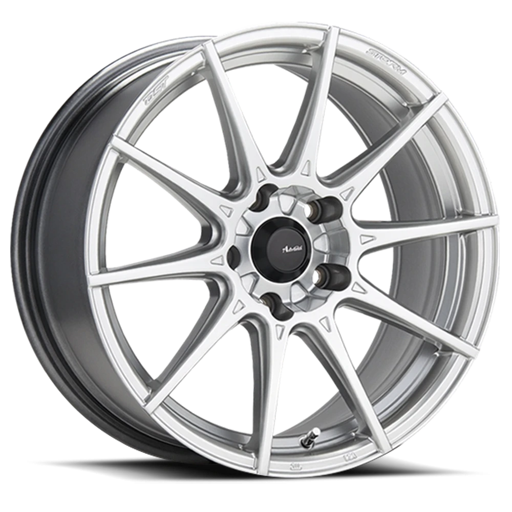 Advanti Storm S1 Hyper Silver 17x8 +35 5x100mm 73.1mm - Wheelwiz