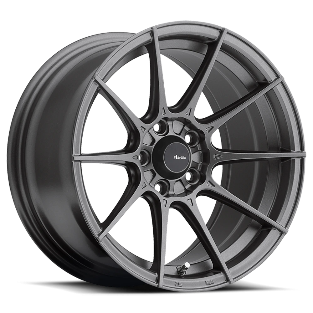 Advanti Storm S1 Matte Grey 15x8 +25 4x100mm 73.1mm - Wheelwiz